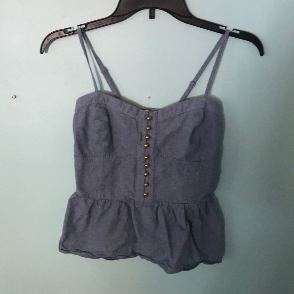 Denim tank top